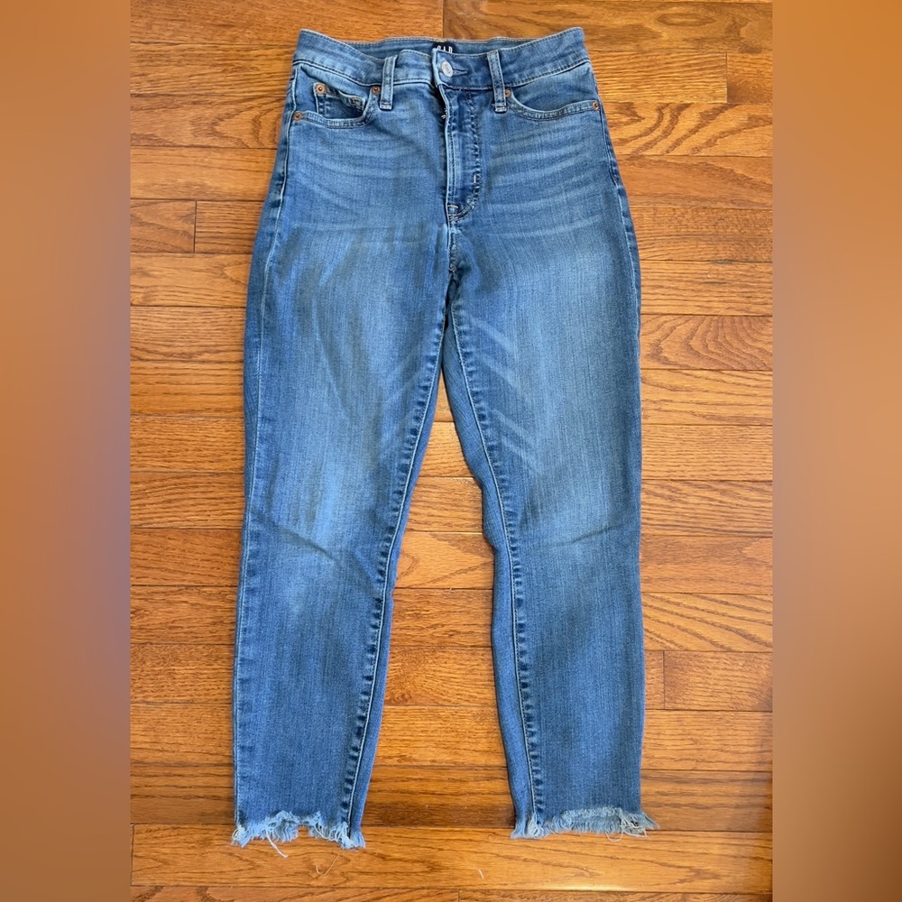 Gap Curvy True Skinny Jeans Size 0/25 Petite